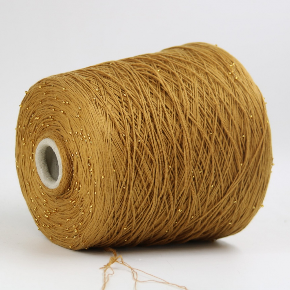 COTTON PERLINA  A580 TABACCO SENAPE