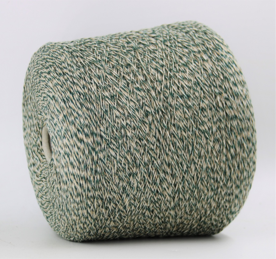 LAMBSWOOL SUPER 3/14,5 3663 изумруд/беж