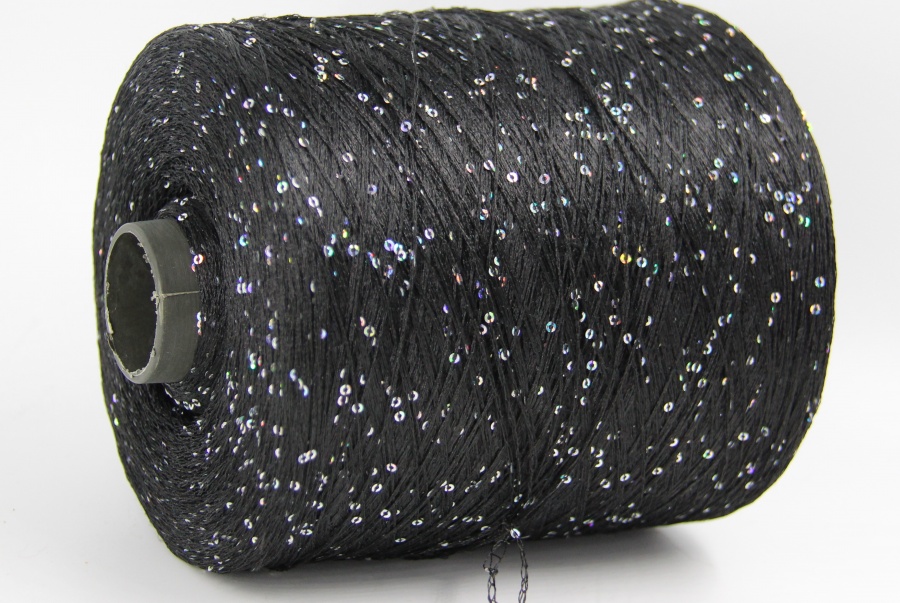 PAILLETTES  3288 черный/голография