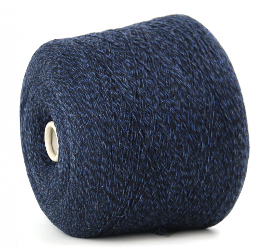 LAMBSWOOL SUPER 3/15 3593 сине черный