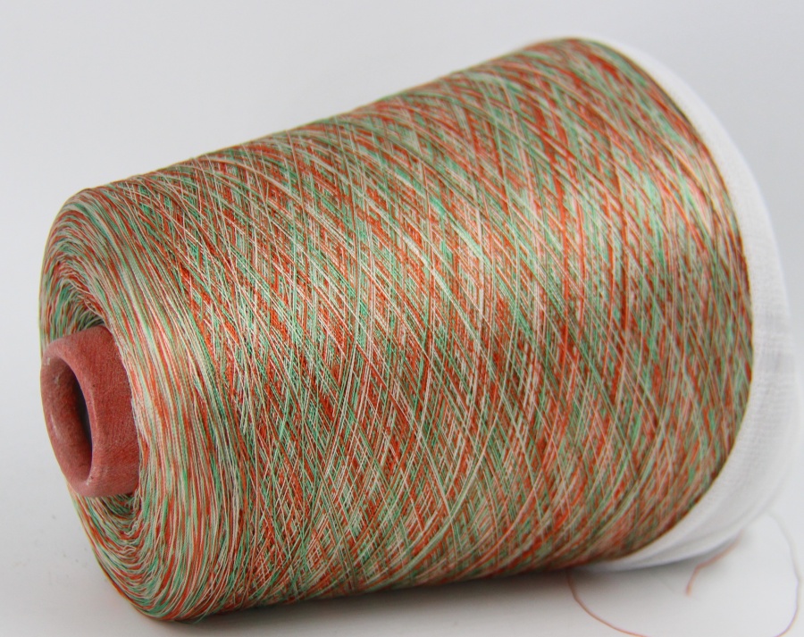 MISSONI вискоза F009 лосось/мята 600 грамм