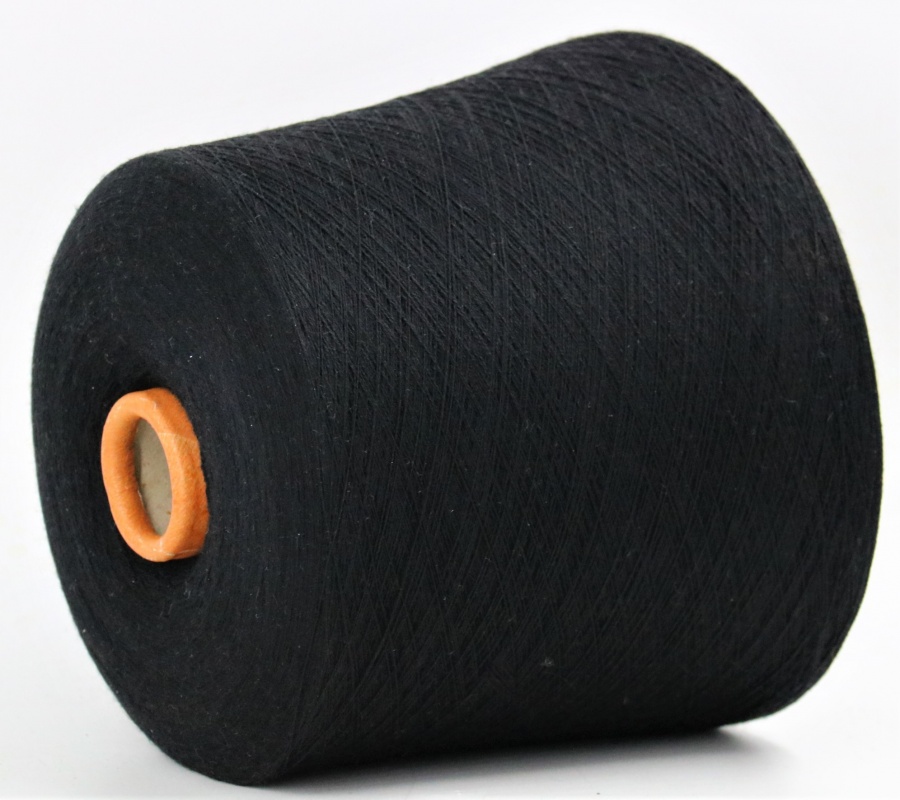 K-WOOL 2/48 099070 черный 900-1000 грамм
