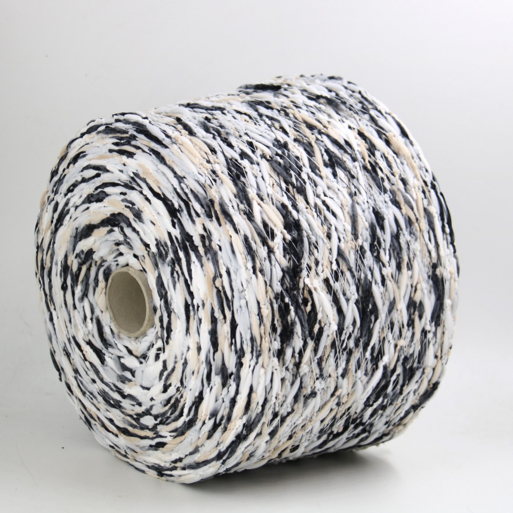 CARAMELLA STAMPATA 4001 BIANCO/NERO/NUDE